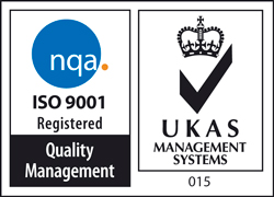 NQA ISO9001 UKAS logo